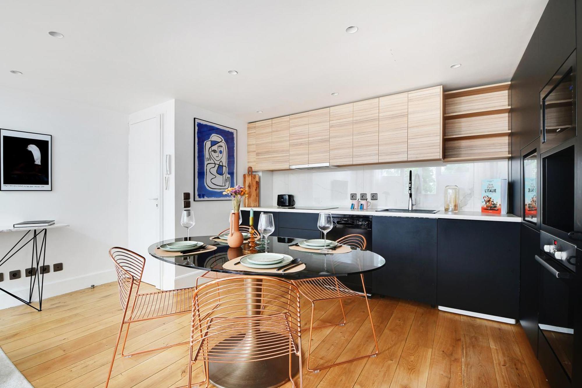 Appartement Amazing Loft 2Br - Eiffel Tower à Paris Extérieur photo