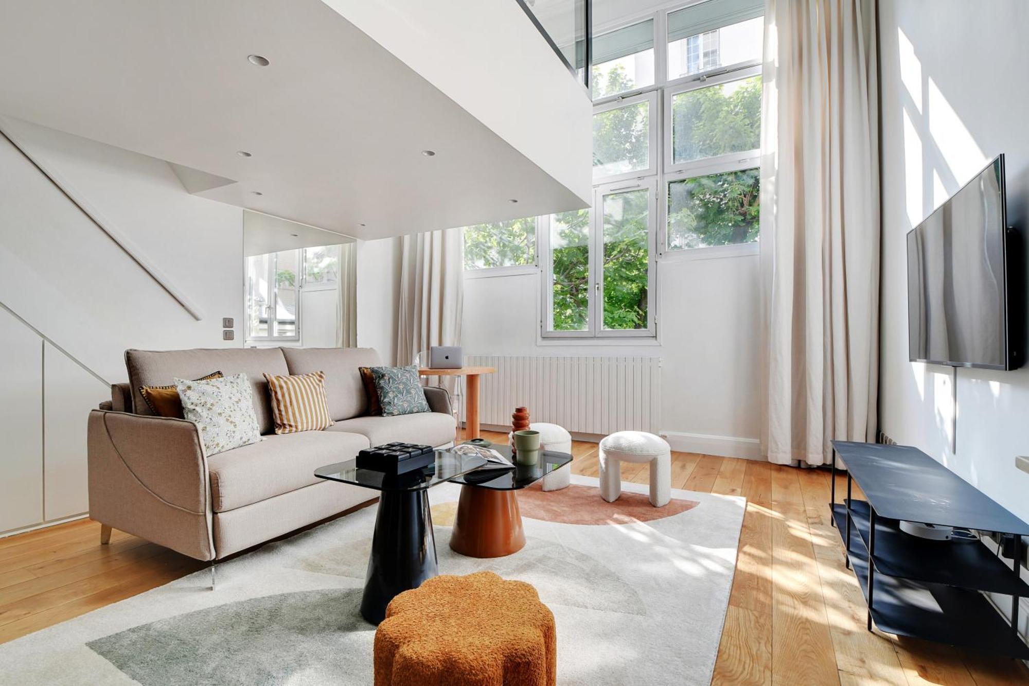 Appartement Amazing Loft 2Br - Eiffel Tower à Paris Extérieur photo